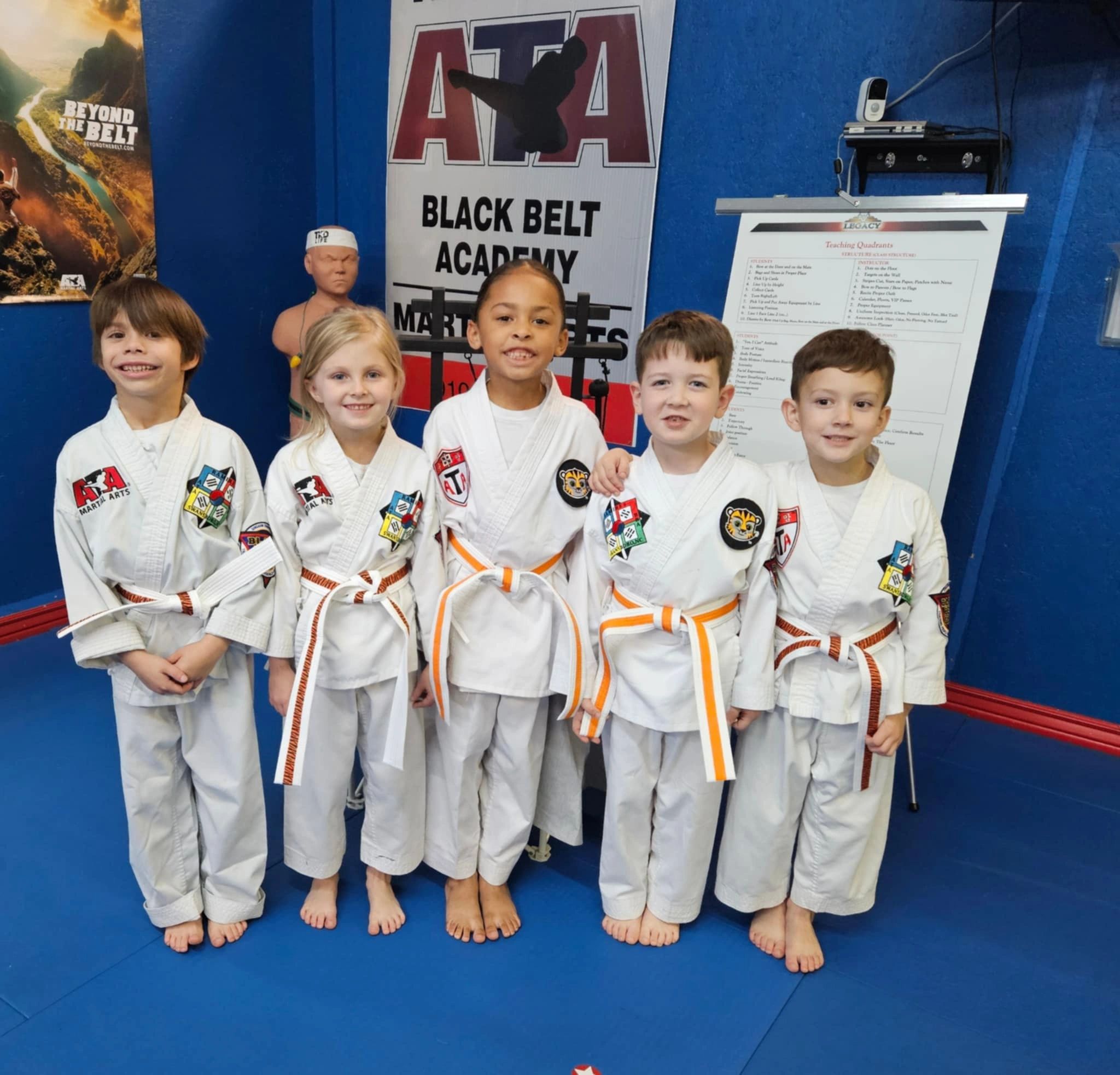 Tiny Tigers at Ramires ATA Black Belt Academy